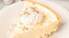 No-Bake Eggnog Pie
