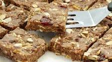 No Bake Fruit and Nut Bars