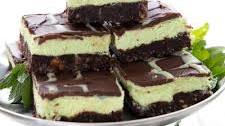 No Bake Keto Chocolate Mint Bars