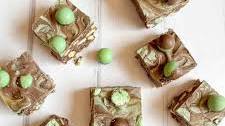 No Bake Mint Aero Traybake