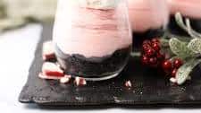 No Bake Peppermint Cheesecake Jars