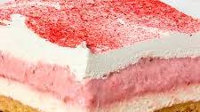 No-Bake Strawberry Dream Bars