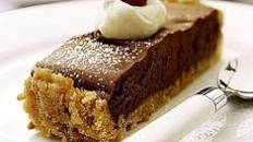 No-bake chocolate tart