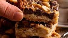 No-bowl Chocolate Nut Bars