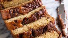 Nutella Banana Bread
