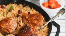 One Pot Caribbean Jerk Chicken & Rice