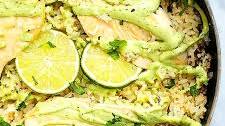 One Pot Cilantro Lime Chicken & Rice