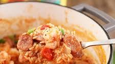 One-Pot Sausage and Shrimp Jambalaya