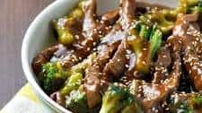 One Skillet Mongolian Beef and Broccoli