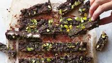 Ottolenghi's mint and pistachio chocolate fridge cake recipe