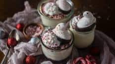 PEEPS® No-Bake Mini Peppermint Cheesecakes