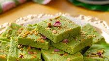 PISTACHIO BURFI (NO SUGAR SYRUP)