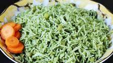 Palak Rice Recipe (Spinach Rice)