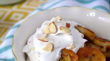 Pan-Fried Bananas with Coconut Cream