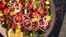 Paneer and Quinoa salad