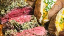 Parmesan Herb Crusted Beef Tenderloin