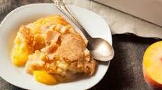 Peach Cobbler with a Twist of Milo’s Lemonade