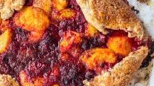 Peach Raspberry Galette Recipe