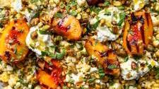 Peach and Burrata Salad