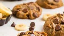 Peanut Butter Banana Cookies