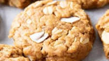 Peanut Butter Coconut Oatmeal Cookies (Vegan, Gluten Free)