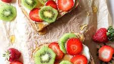 Peanut Butter Fruit Toast