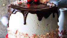 Peppermint Bark Layer Cake