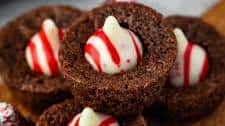 Peppermint Brownie Bites