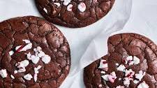 Peppermint Brownie Cookies