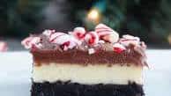 Peppermint Cheesecake Brownies