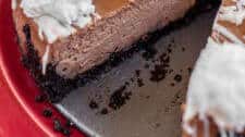 Peppermint Chocolate Cheesecake