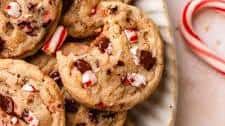 Peppermint Chocolate Chip Cookies