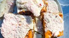Peppermint Cracker Toffee