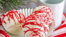 Peppermint Hot Cocoa Bombs