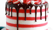 Peppermint Hot Cocoa Cake