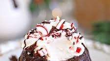 Peppermint Lava Cakes