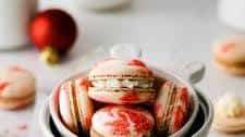 Peppermint Macarons