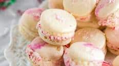 Peppermint Macarons