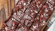 Peppermint Marshmallow Fudge