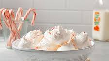 Peppermint Meringue Cookies