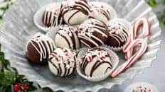 Peppermint Oreo Balls
