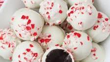 Peppermint Oreo Truffles