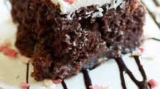 Peppermint Poke Cake