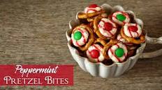 Peppermint Pretzel Bites