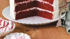 Peppermint Red Velvet Cake