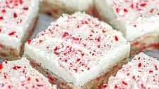 Peppermint Sugar Cookie Bars