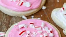 Peppermint Sugar Cookies