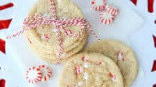 Peppermint Sugar Cookies