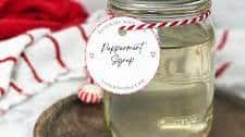 Peppermint Syrup