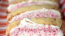 Peppermint White Chocolate Biscotti